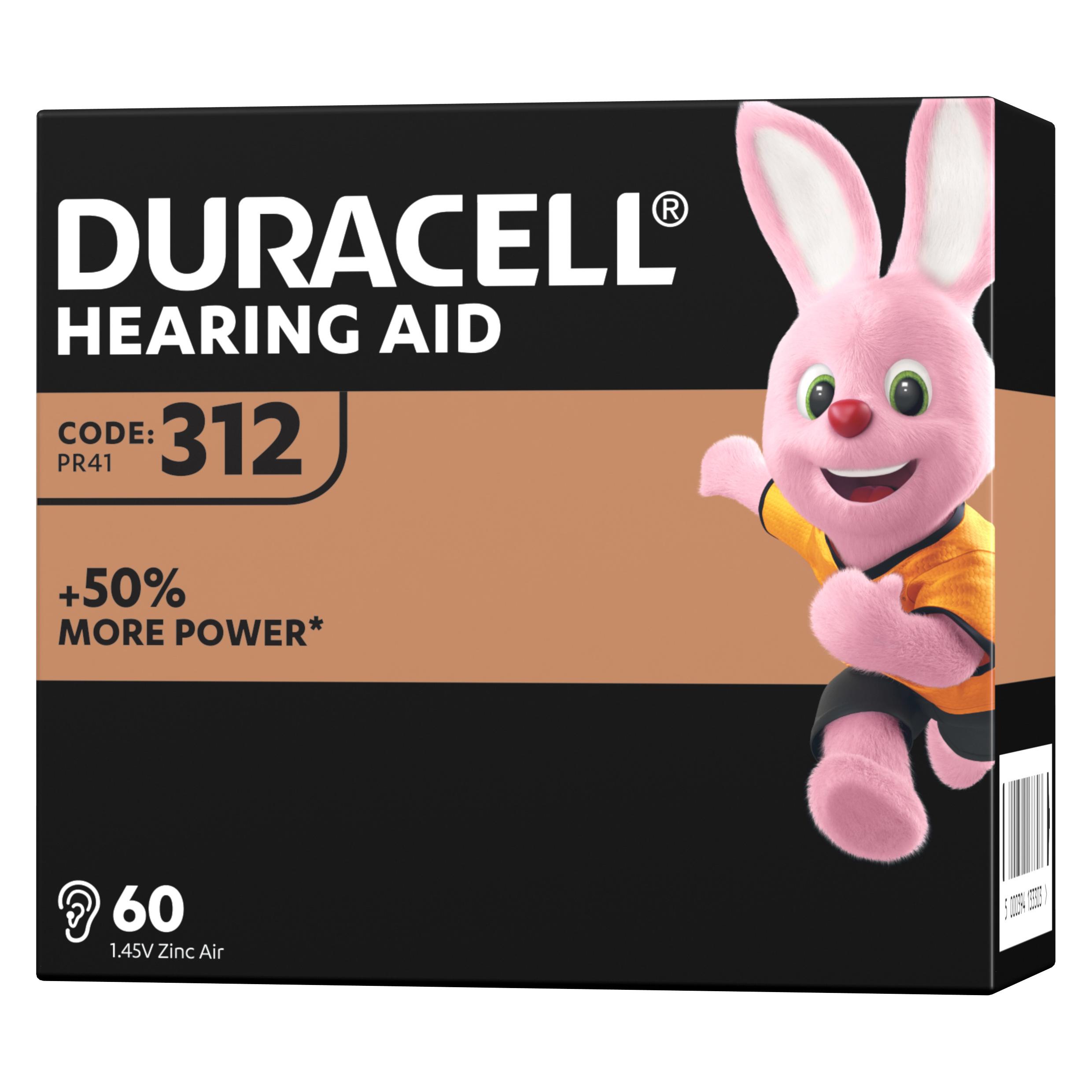 Duracell EasyTab 312 (60 Stk., A312), Batterien + Akkus