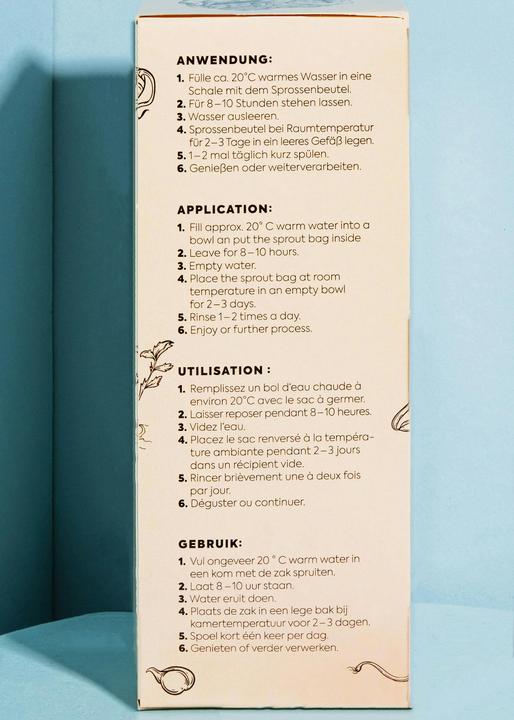 Produktbild KoRo Bio Sprossenbeutel