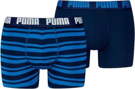 Produktbild Puma Herren-Boxershorts „Everyday Heritage Stripe“ im 2er-Pack (L, 2er Pack)