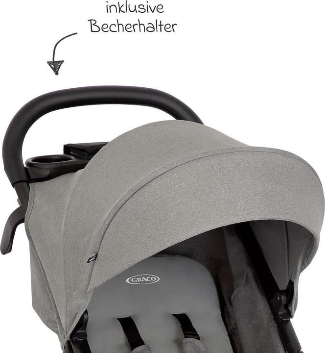 Produktbild Graco Buggy & Sportwagen Eezefold DLX mit Einhand-Faltmechanismus