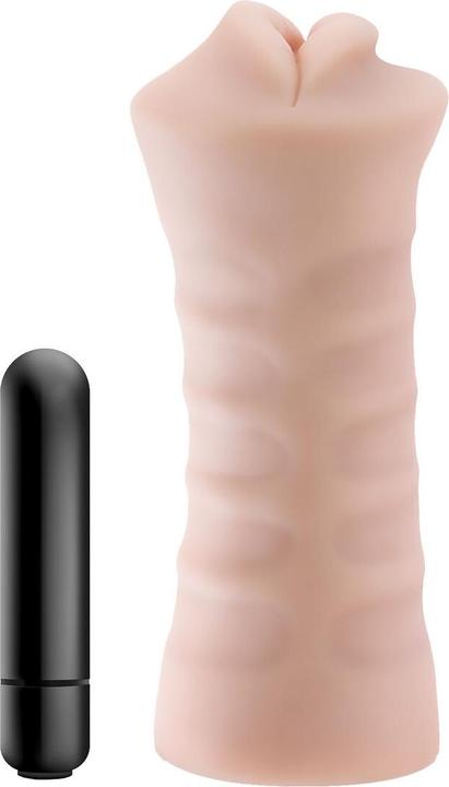 Actual product image Blush Enlust Nicole - AI Male Masturbator - Tight & Nubbed Canal Stroker with Vibrating Bullet to Am