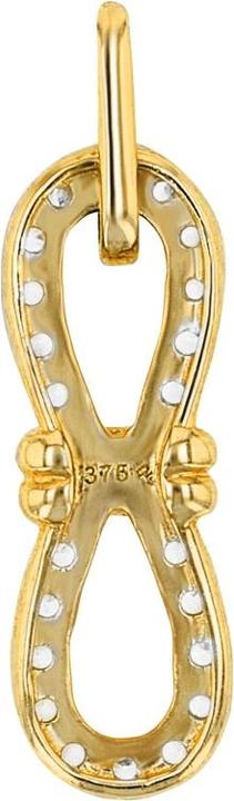 Image du produit Amor Pendentif pour femme, or 375, zirconium synth. (9 ct, Or 375)