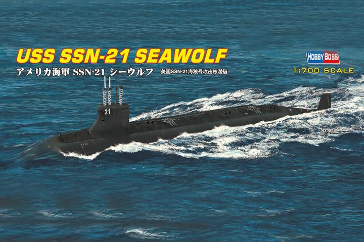 Actual product image Hobby Boss Uss Ssn-21 Seawolf Attack Submarine