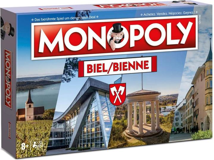 Image du produit Hasbro Monopole Bienne/ Biel (Allemand)