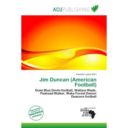 Jim Duncan (American Football), Ratgeber von Evander Luther