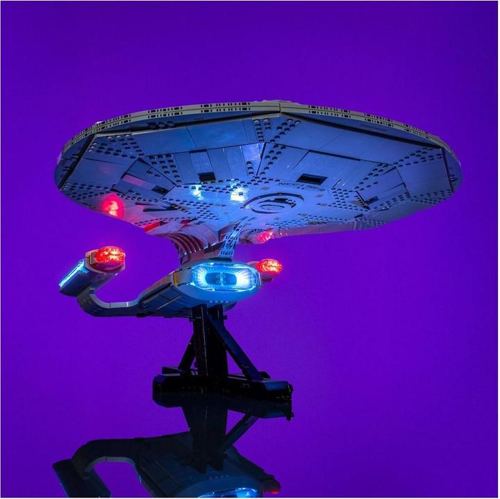 Produktbild Light my bricks LMB 2.0 LED Licht Set für LEGO® 10356 Star Trek - U.S.S. Enterprise NCC-1701-D