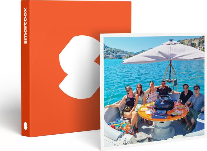 Image du produit Smartbox Barbecue pour 2 personnes sur le lac de Lugano sur un bateau-donut (2 Personnes)