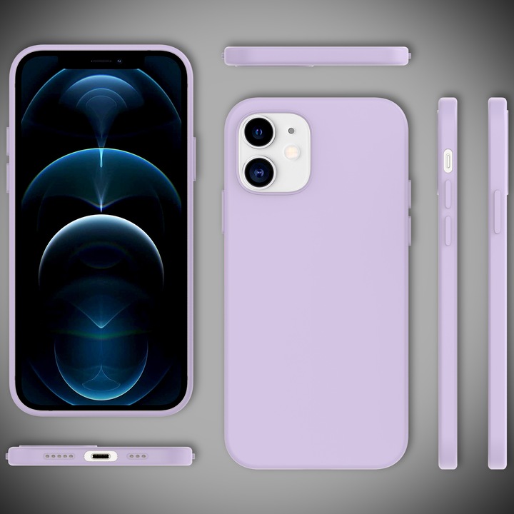 Actual product image Nalia Liquid silicone mobile phone case (Apple iPhone 12)