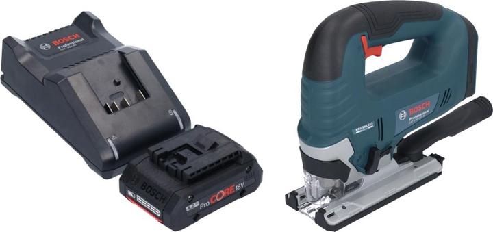 Image du produit Bosch Professional Bosch GST 18V-125 B Professional Scie sauteuse sans fil 18 V 125 mm Brushless + 1x batterie ProCORE