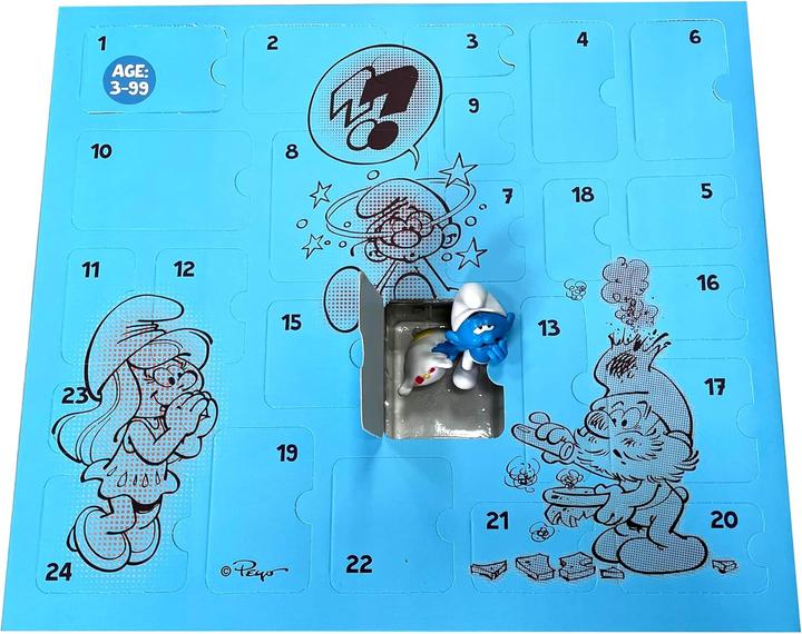 Actual product image Sohar's adventskalender 20 Smurfs