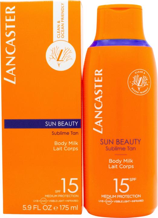 Image du produit Lancaster Lait Corps de Beauté Solaire SPF15 (Lait solaire, SPF 15, 175 ml, 150 g)