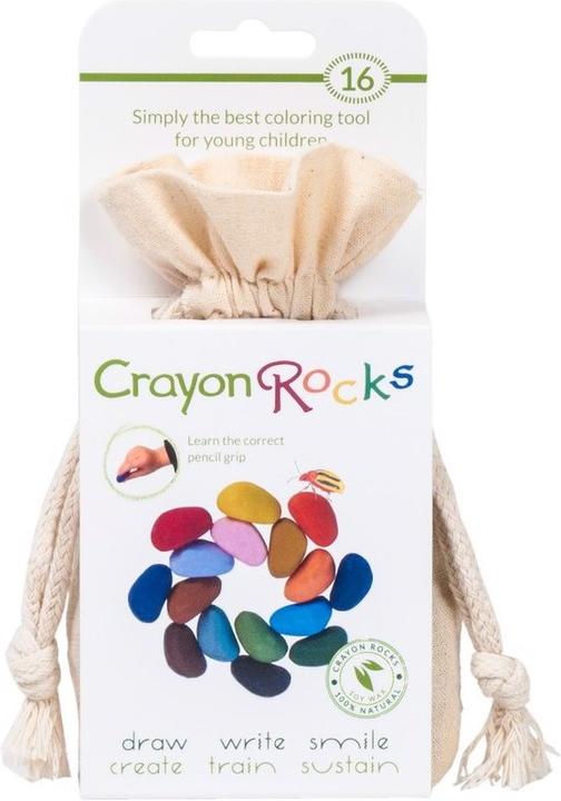Produktbild Crayon Rocks im Baumwollsäckchen