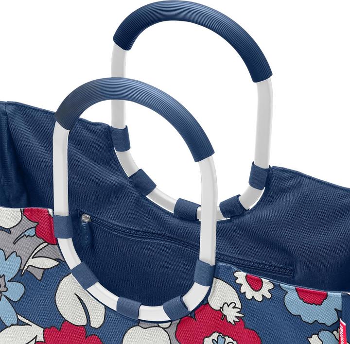 Image du produit reisenthel Panier d'achat Loopshopper L Florist Indigo