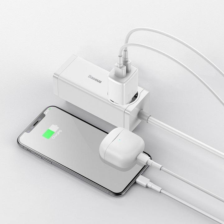 Produktbild Baseus Compact Charger 2U 10.5W EU White (10.50 W, 1 Port)