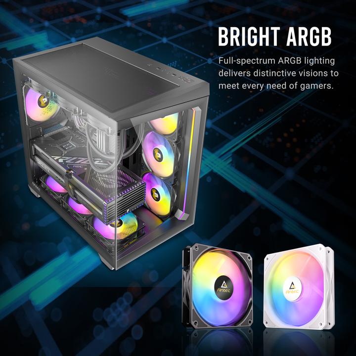 Image du produit Antec P12R PWM ARGB 120mm Fan (P12R PWM ARGB) (120 mm, 1x)