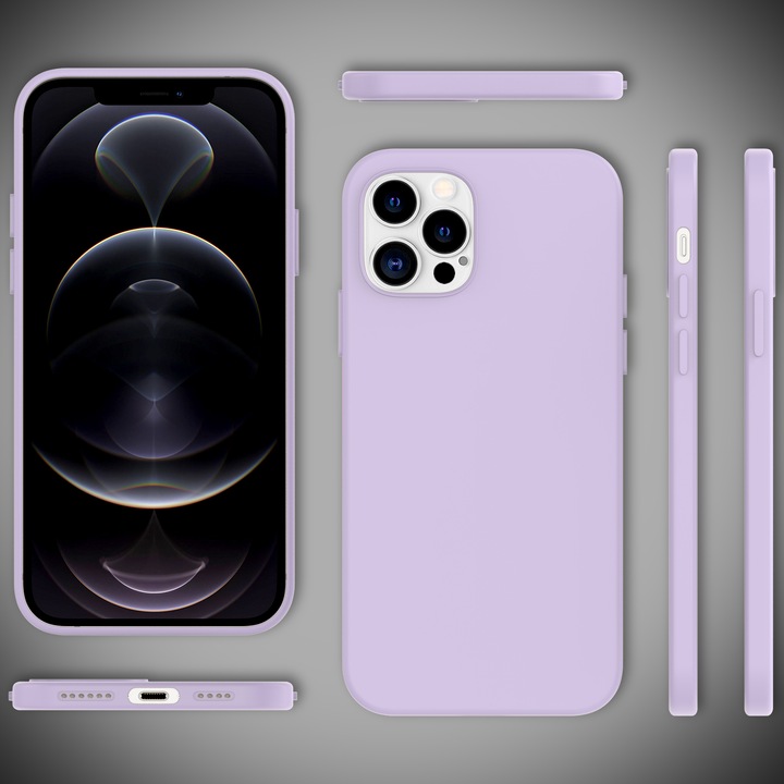 Actual product image Nalia Liquid silicone mobile phone case (Apple iPhone 12 Pro Max)
