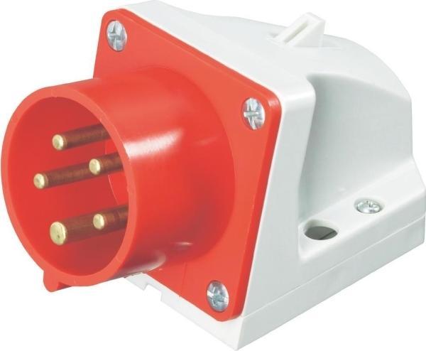 Produktbild PCE Receiver plug, fixed 16A 400V 3P + Z + N IP44 - 515-6