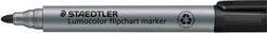 Produktbild Staedtler Flipchart-Marker mit Rundspitze, schwartz (Grau, Schwarz, 2 mm, 10 x)