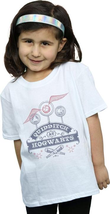 Immagine prodotto Quidditch At Hogwarts Maglietta Ragazze (140, 146)