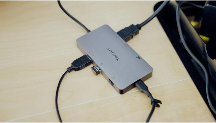 Image du produit Targus USB-C Dual 4K (USB-C, 8 Ports)