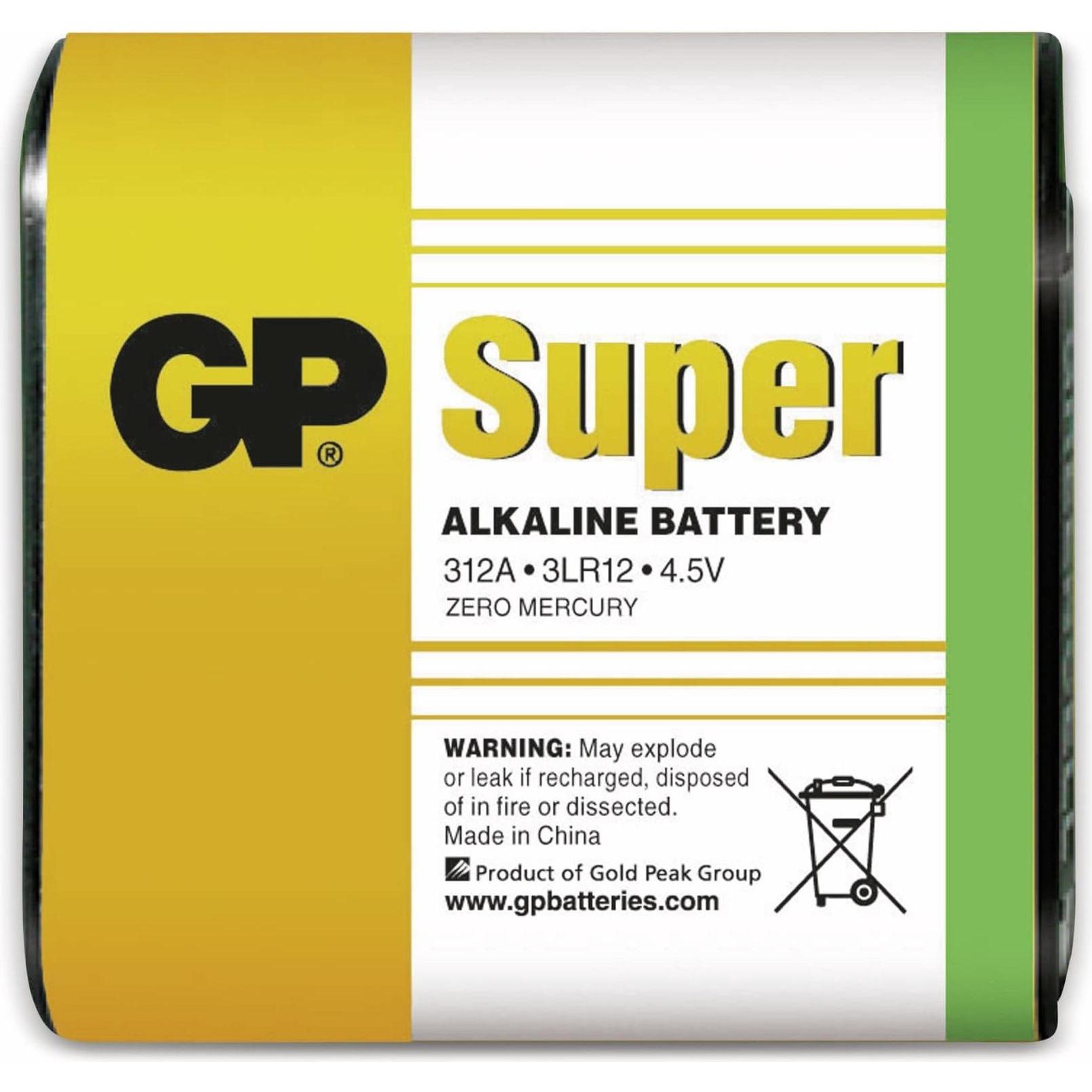 Thumbnail - GP Batteries Alkaline Rundzellen (1 Stk., 3R12, 2700 mAh), Batterien + Akkus