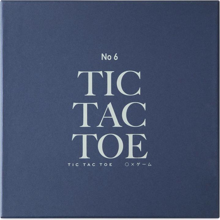 Image du produit Printworks Jeu de table Tic Tac Toe NO.6 (Anglais, Français, Italien, Allemand)
