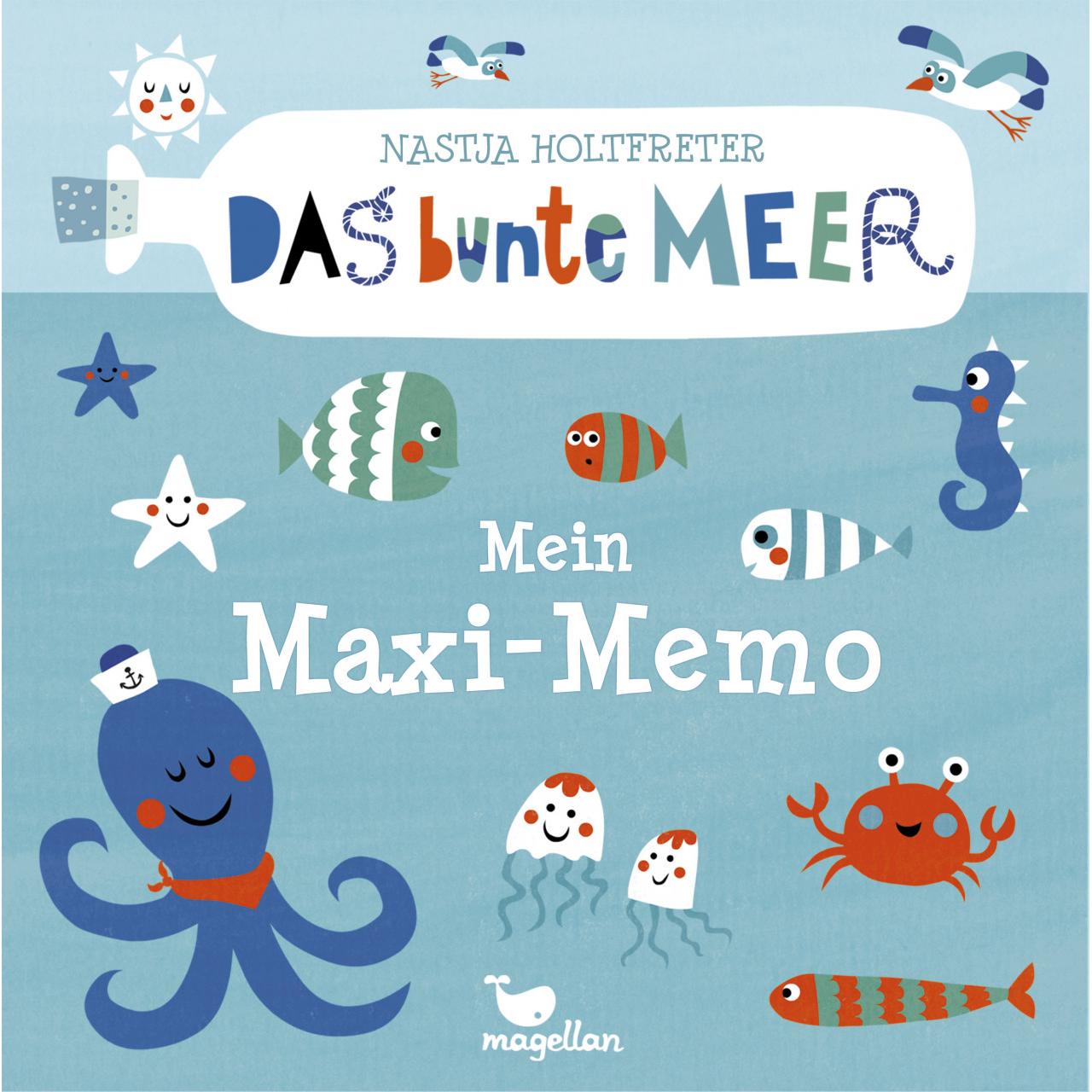 Magellan Das bunte Meer – Mein Maxi-Memo (Deutsch)