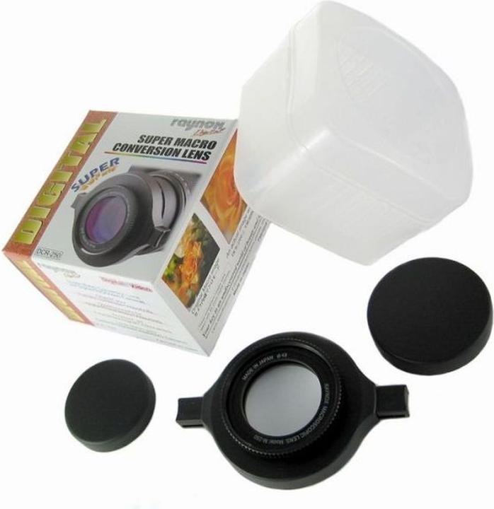 Produktbild Raynox DCR-250, Makro / Nahbereichs Vorsatzobjektiv (Makro-Zwischenring, Universell)