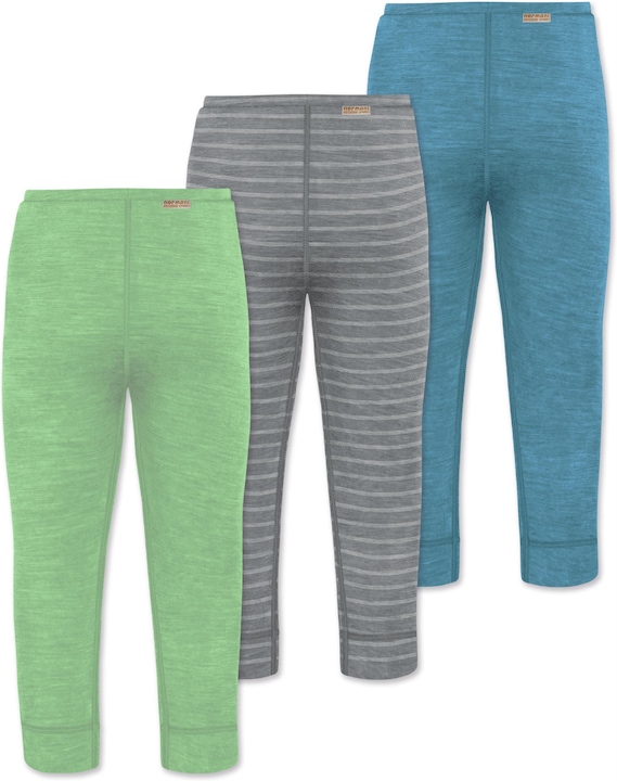 Image du produit Normani Lot de 3 culottes bébé mérinos "Tihoi" - 9509 (80)