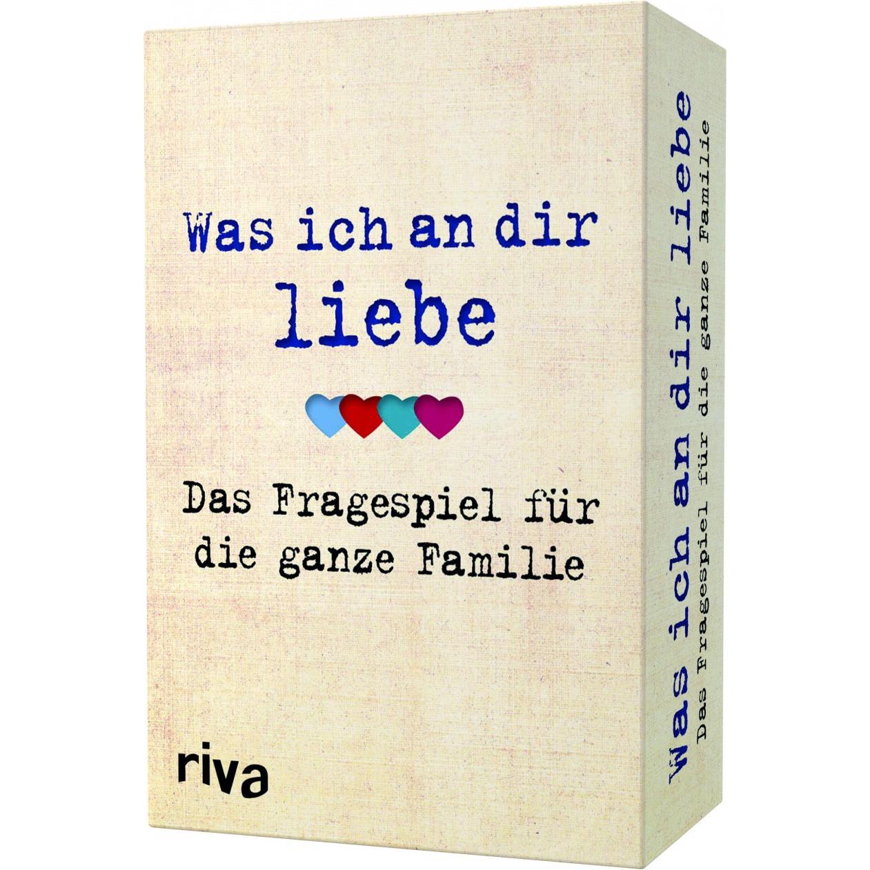 Riva Was ich an dir liebe – Das Fragespiel für die ganze Familie (Deutsch)