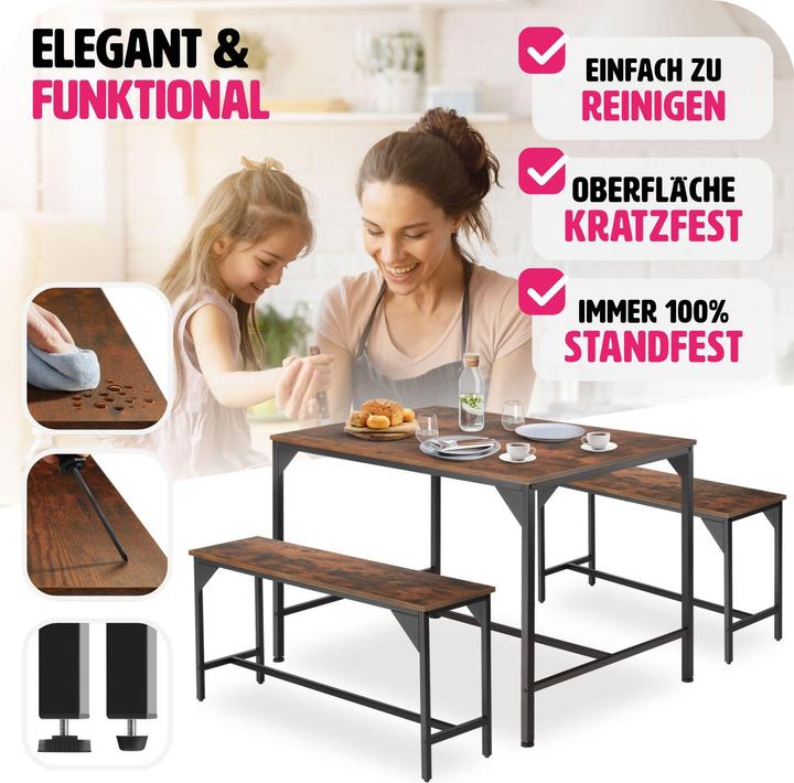 Actual product image tectake Bolton (Wood)