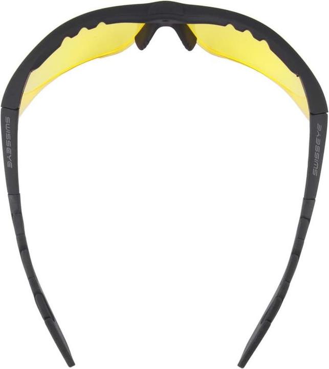 Actual product image Swiss Eye Glasses Lancer rubber black, yellow