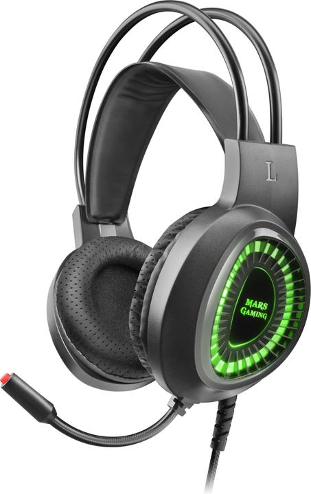 Image du produit Mars Gaming Pack 4 En 1 Gamer (Clavier/Souris/Casque/Tapis) Mcprgb2 RGB (Noir) (FR, Filaire)