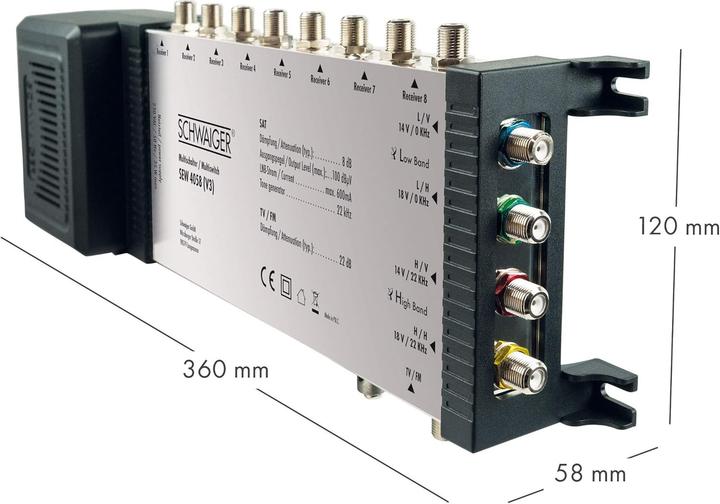 Produktbild Schwaiger SEW4058 (Multischalter)