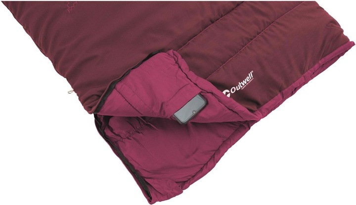 Produktbild Outwell Kinderschlafsack Champ Kids Deep Red (150 cm)