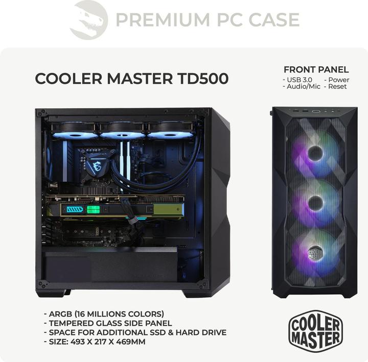 Produktbild Sedatech Expert Gaming PC - UCCE559I1M1HD (AMD Ryzen 7 9800X3D, 32 GB, 2000 GB, GeForce RTX 5060 Ti)