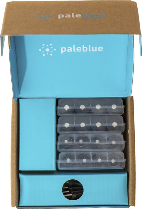 Actual product image Pale Blue Sustainability Kit USB-C (16 pcs., AA, AAA, 1560 mAh)