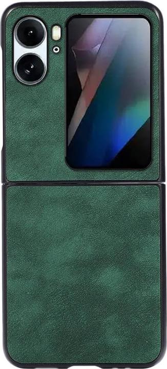 Actual product image Cover-Discount OPPO Find N2 Flip - Hybrid Protective Case Green (Oppo Find N2 Flip)