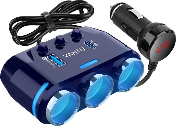 Produktbild Avizar Splitter Zigarettenanzünder 120W