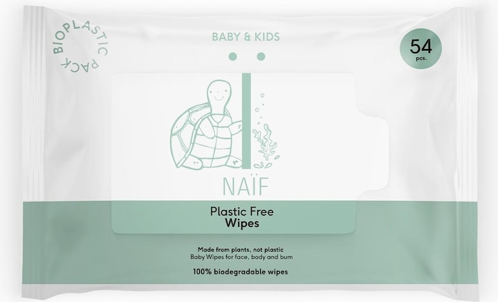 Actual product image Naïf Baby wet wipes (864 Piece)