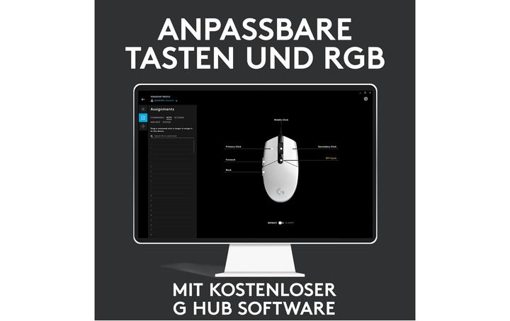 Produktbild Logitech G G203 Lightsync (Kabelgebunden)
