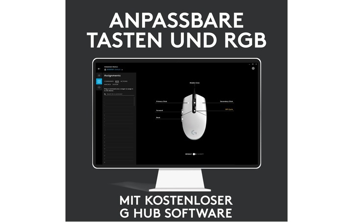 Produktbild Logitech G G203 Lightsync (Kabelgebunden)