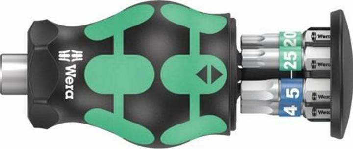 Actual product image Wera Kraftform Kompakt Stubby Magazin 3 (3, 4, 5, TX25, TX15, TX20)