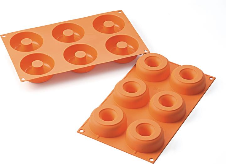 Produktbild Silikomart Silikonform - Donuts (7.50 cm)