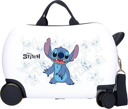 Image du produit Valise trolley Ride On Stitch Blanc