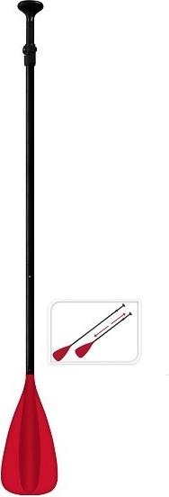 Actual product image Pure Pure2improve Stand-Up Paddle Board 4Fun Basic 320 (white/red/grey, 320cm × 76cm × 15cm, 10.6kg)