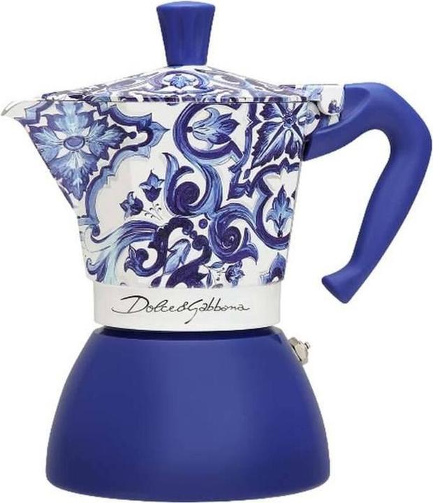 Produktbild Bialetti Italienische Kaffeemaschine D&G BLU MEDI 6T Blau Aluminium 6 Tassen (6 Tassen)