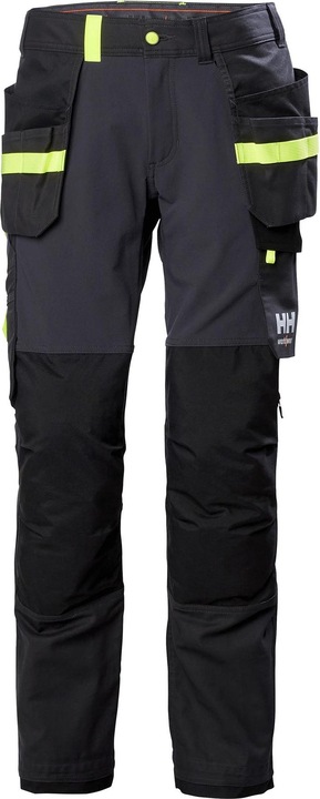 Actual product image Helly Hansen Workwear Kelnės HELLY HANSEN Oxford 4X Cons Pant, pilka/juoda C46 (46)