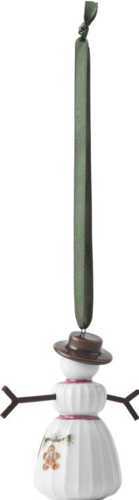 Actual product image Kähler Hammershoi Jul decorative figure hanging snow woman