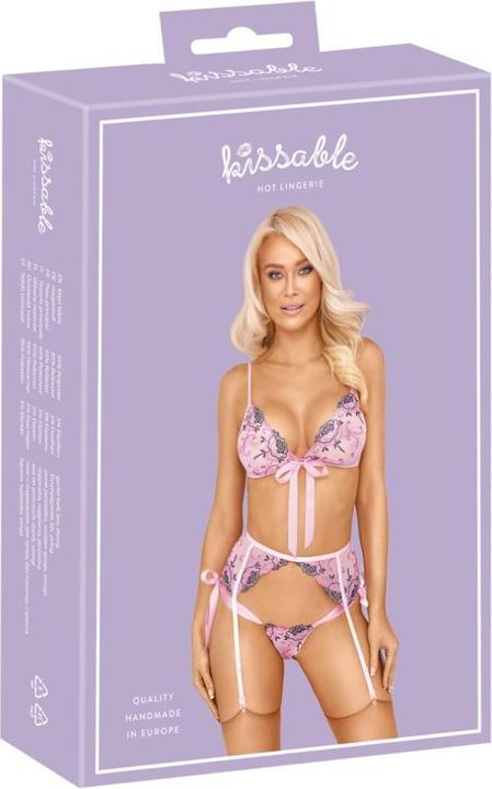 Kissable Bra Set Embroidery S/M